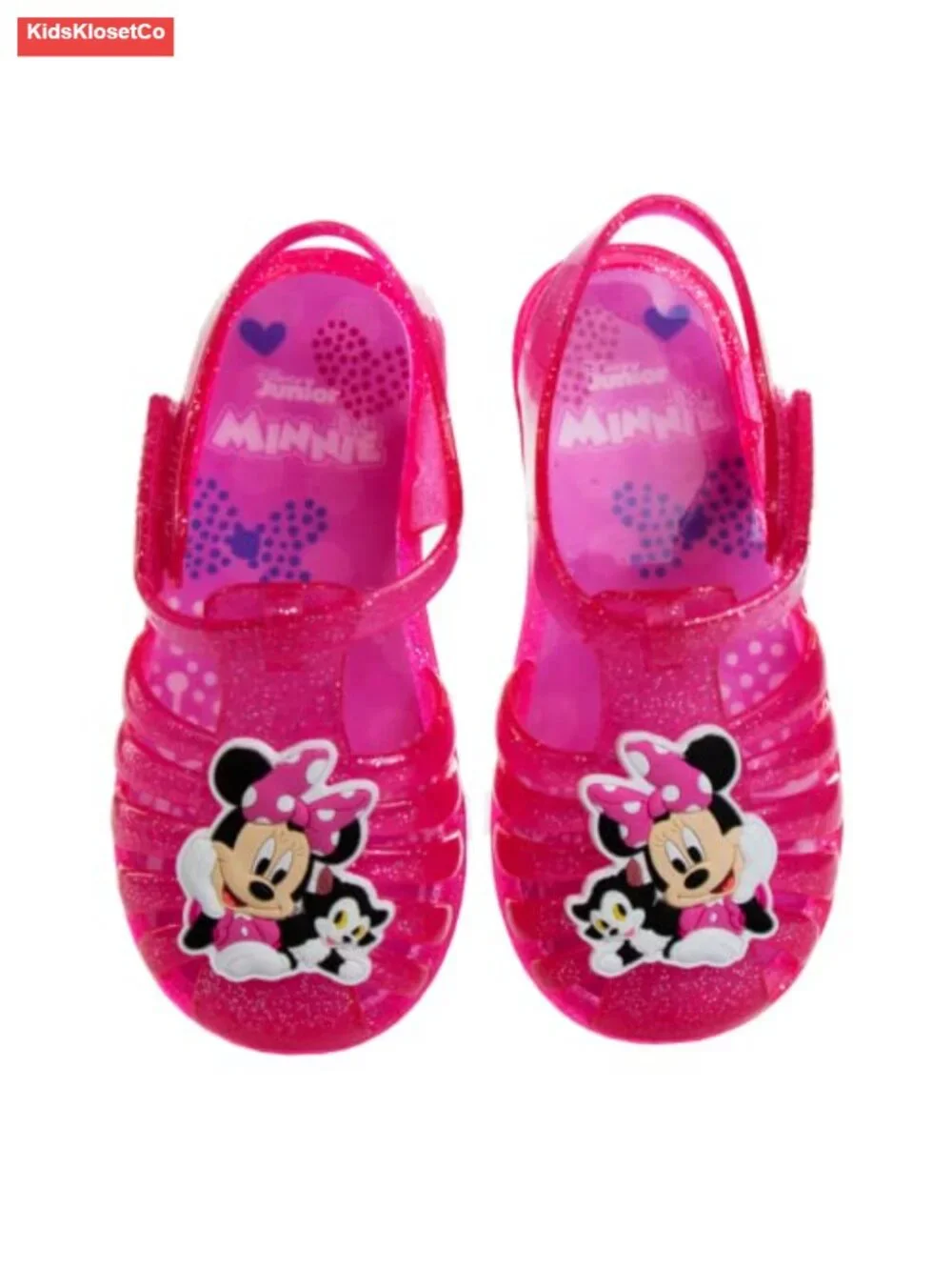 Jelly Sandals for Girls - Non-Slip Water Shoes - Toddler/Little Kid Summer